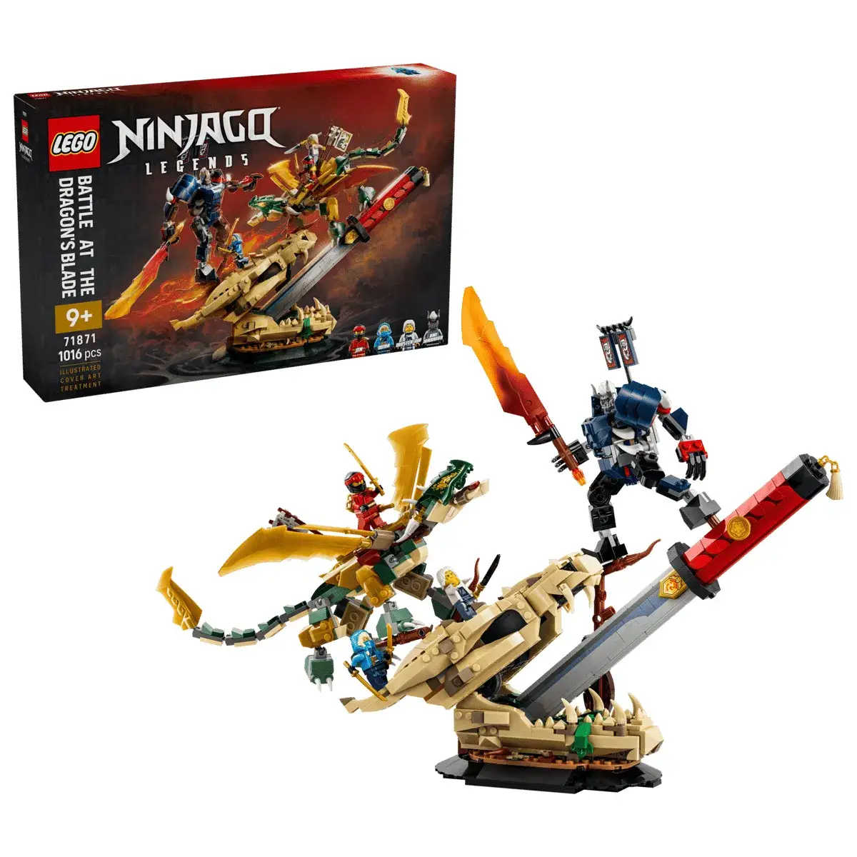 爆買】LEGO 71871 Battle at the Dragon's Blade 龍刃之戰(NINJAGO