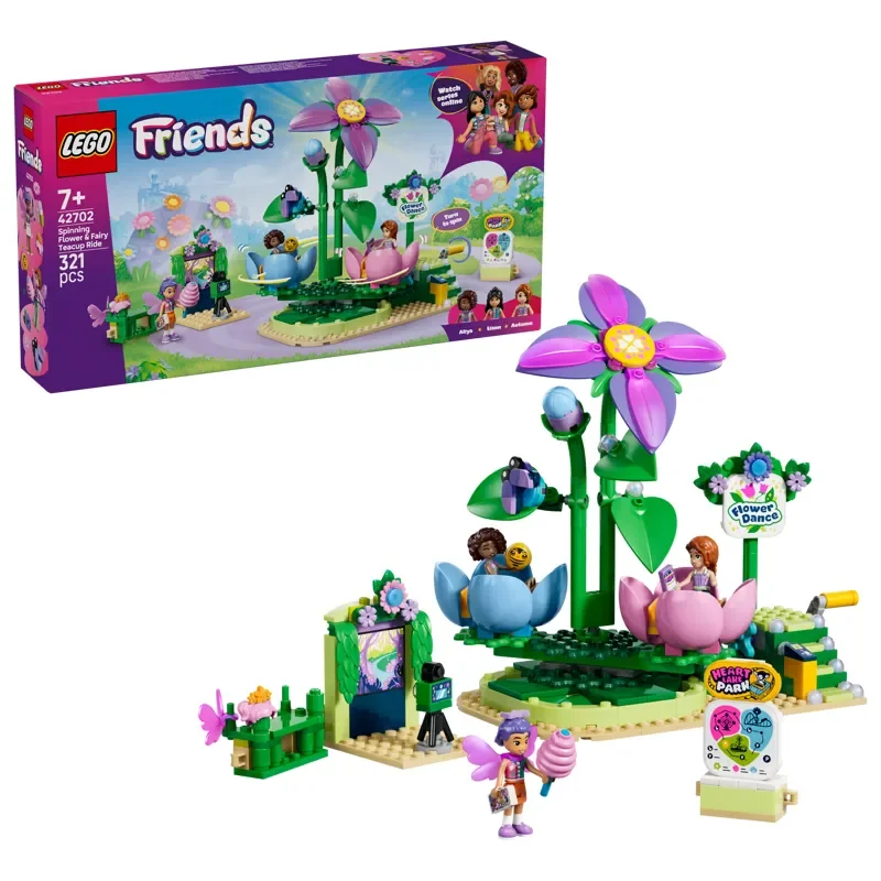 爆買】LEGO 42702 Spinning Flower & Fairy Teacup Ride 花朵和仙子
