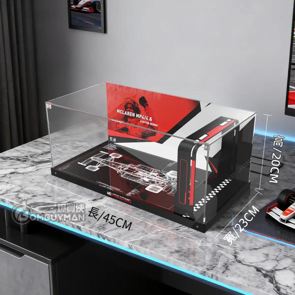 Prodo Case - LEGO® Icon McLaren MP4/4 ve Ayrton Senna (10330) için