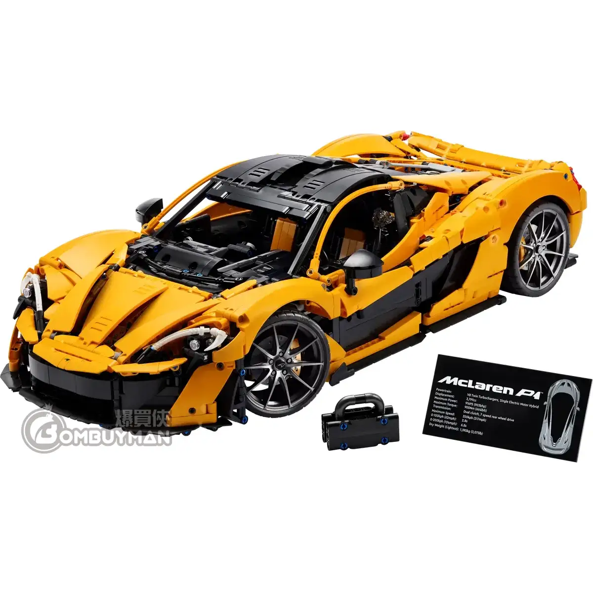 爆買】LEGO 42172 McLaren P1™ 麥拉倫(Technic) - 爆買俠BOMBUYMAN