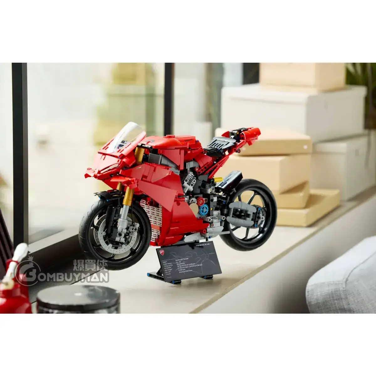 爆買】LEGO 42202 Ducati Panigale V4 S Motorcycle (Technic) - 爆買
