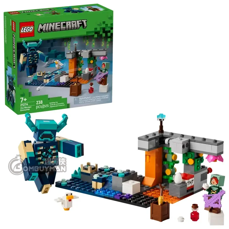 爆買】LEGO 21274 The Warden Encounter 沉靈守衞的挑戰(Minecraft