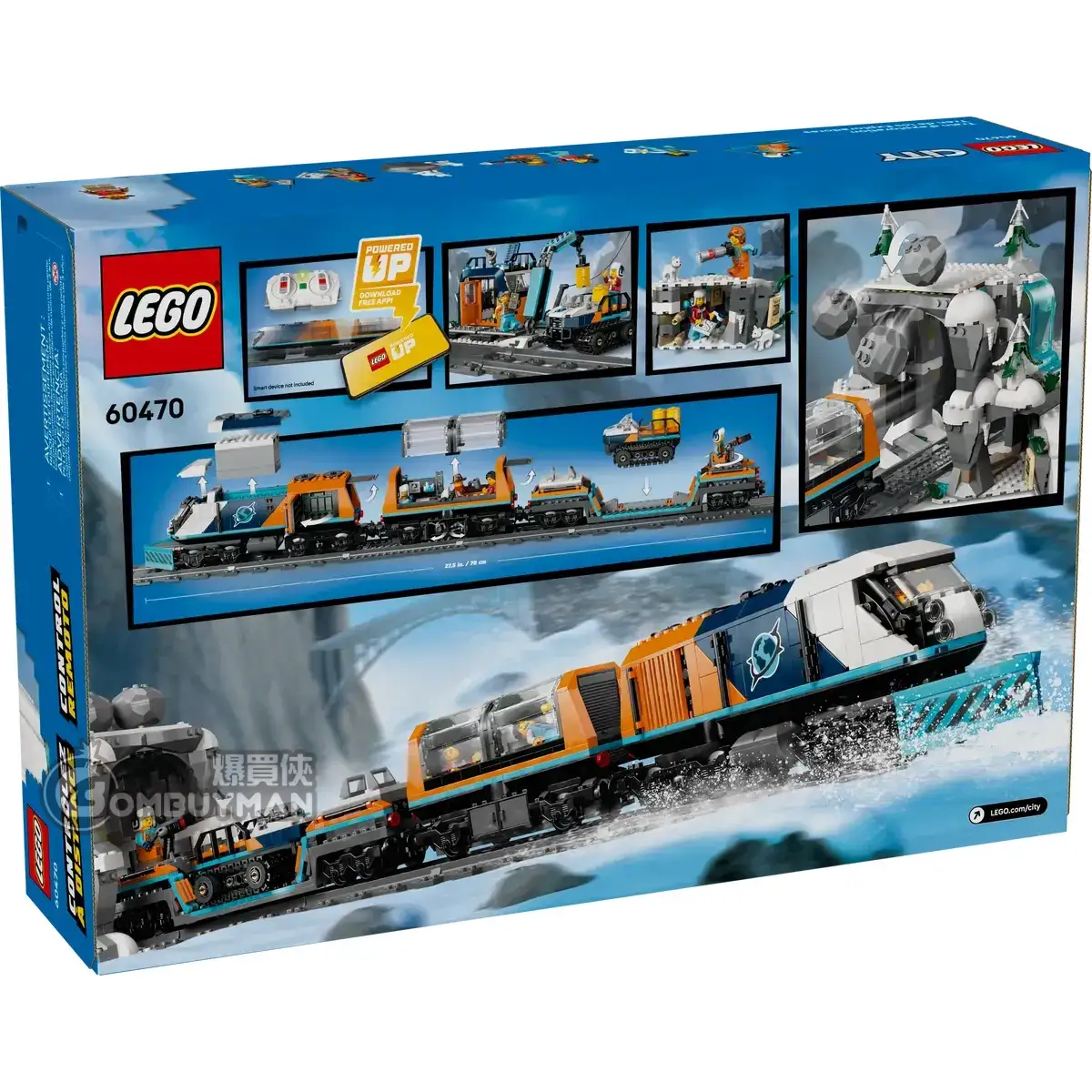Buy LEGO 60470 Explorers' Arctic Polar Express Train (City