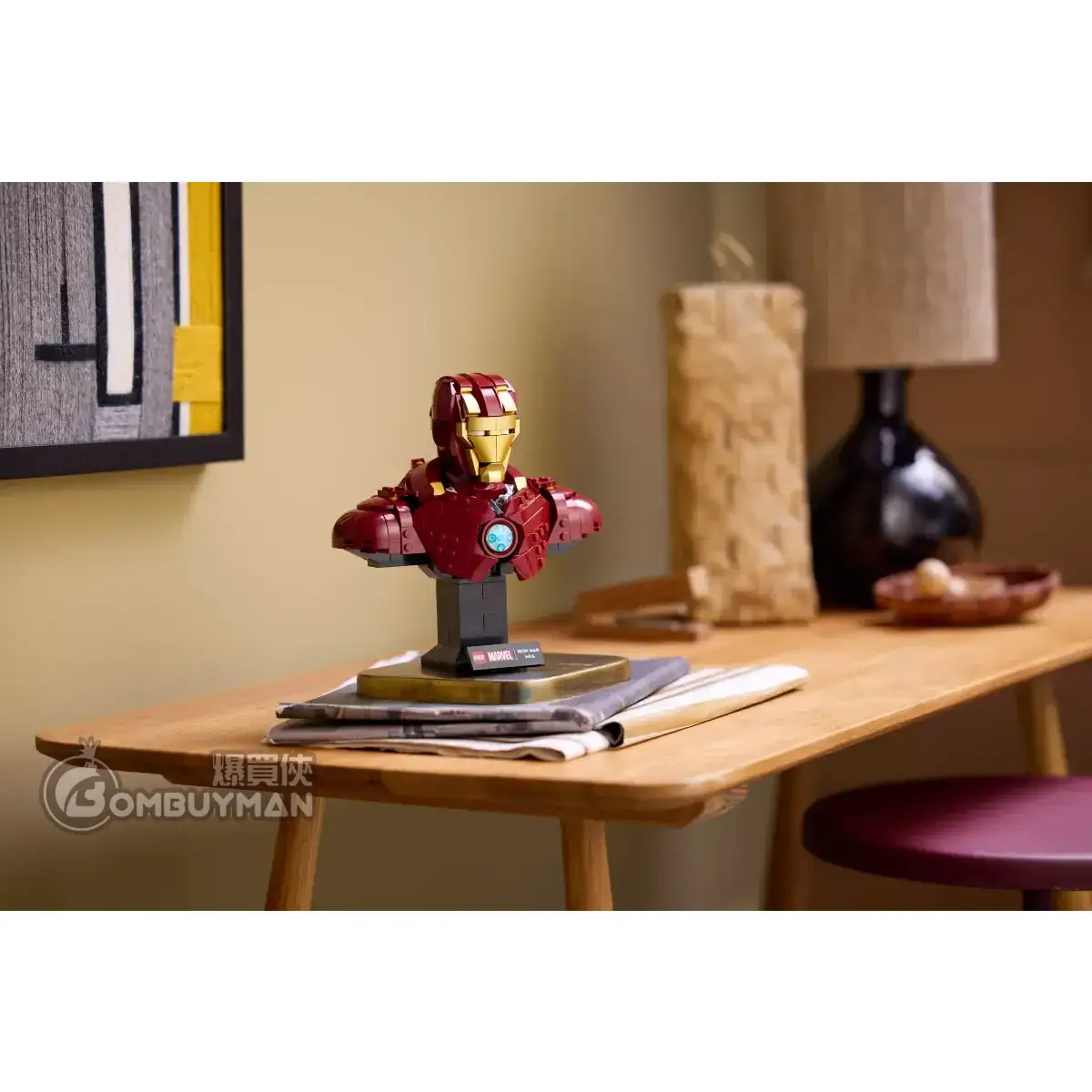 爆買】LEGO 76327 Iron Man MK4 Bust 鐵甲奇俠MK4 半身像(Marvel 漫威