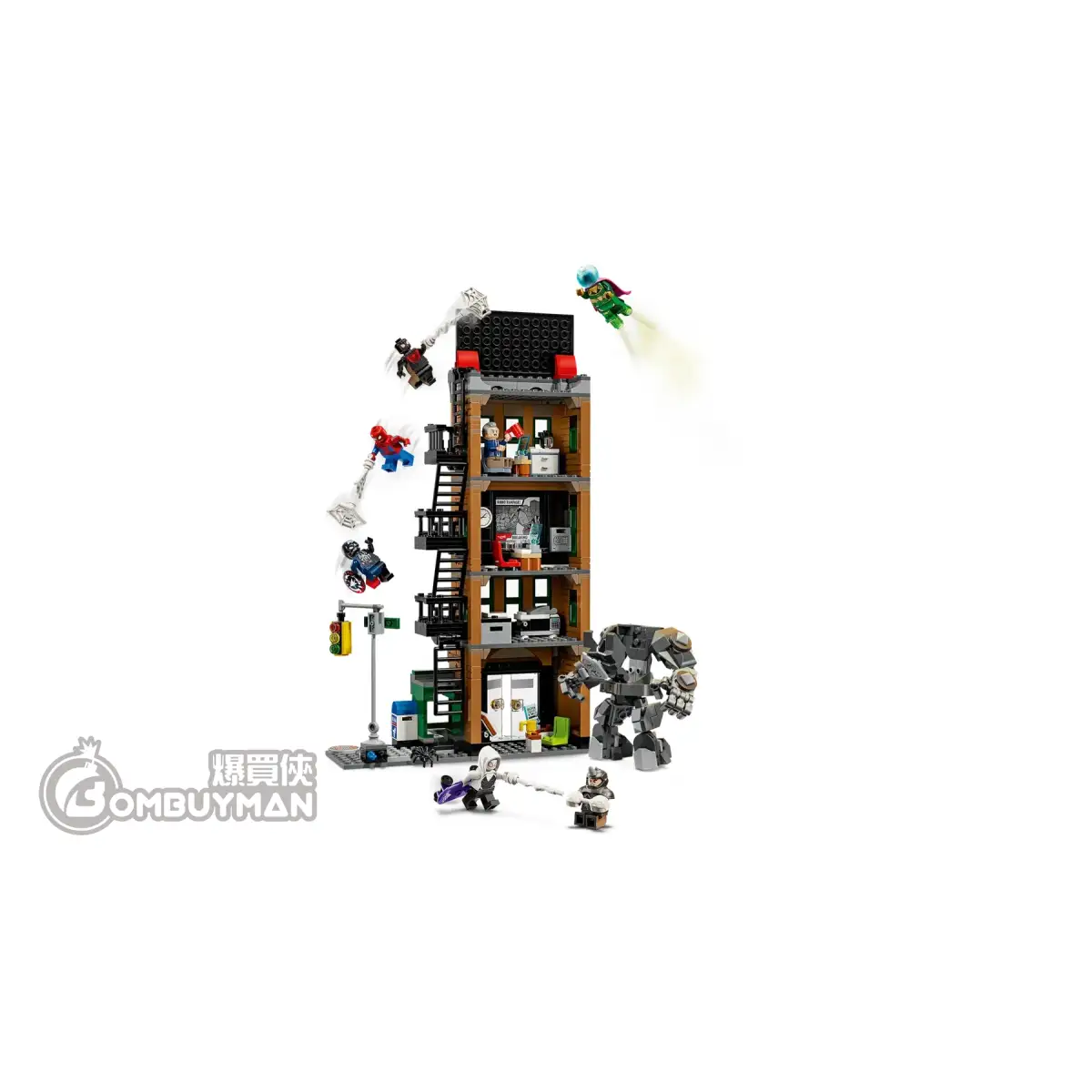 Buy LEGO 76342 Spider-Man vs. Mysterio: The Daily Bugle (Marvel