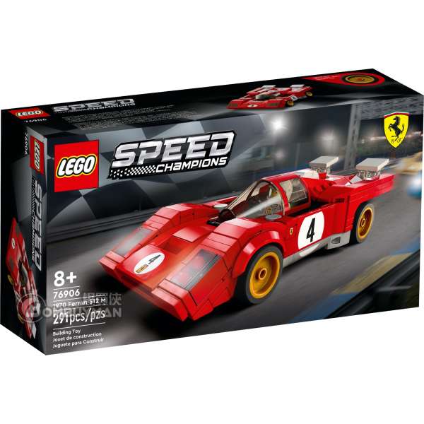 LEGO 76906 1970 Ferrari 512 M 法拉利 (Speed Champions)