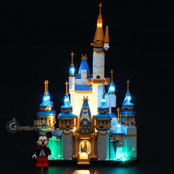 Lightailing LEGO 40478 Mini Disney Castle 迷你迪士尼城堡 專用燈光組件 (不包含LEGO)