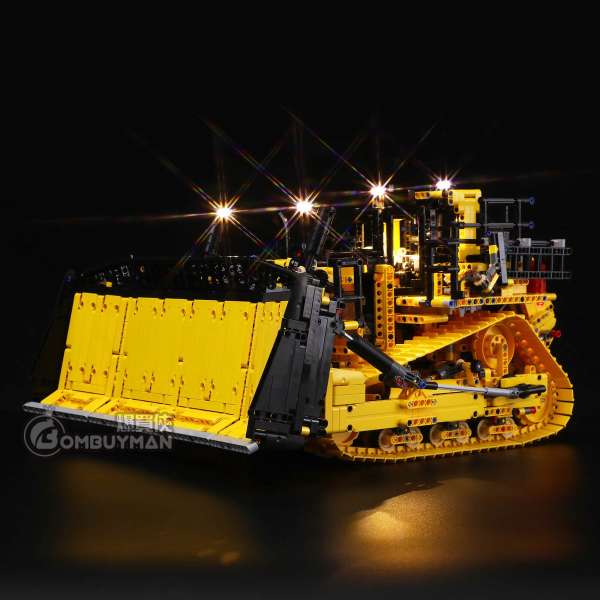 Lightailing LEGO 42131 App-Controlled Cat® D11 Bulldozer 卡特比勒推土機 專用燈光組件 (不包含LEGO)