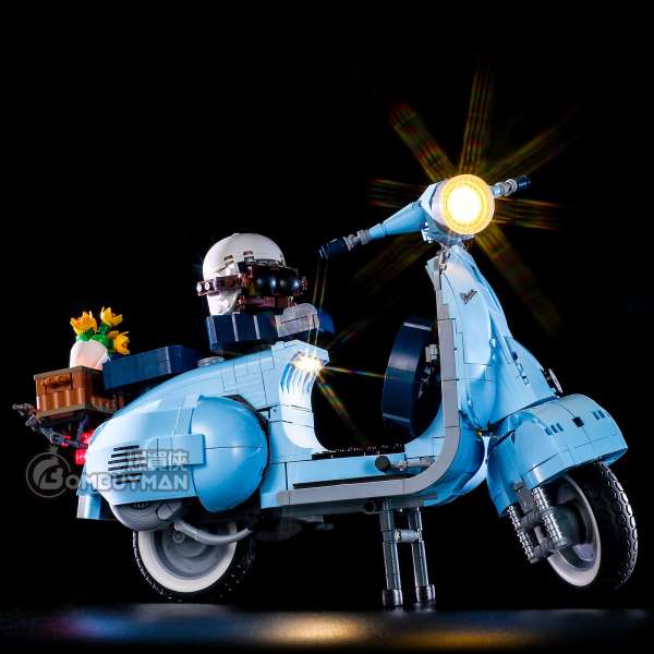 Briksmax Lego 10298 Vespa 125 專用燈光組件 (不包含LEGO)