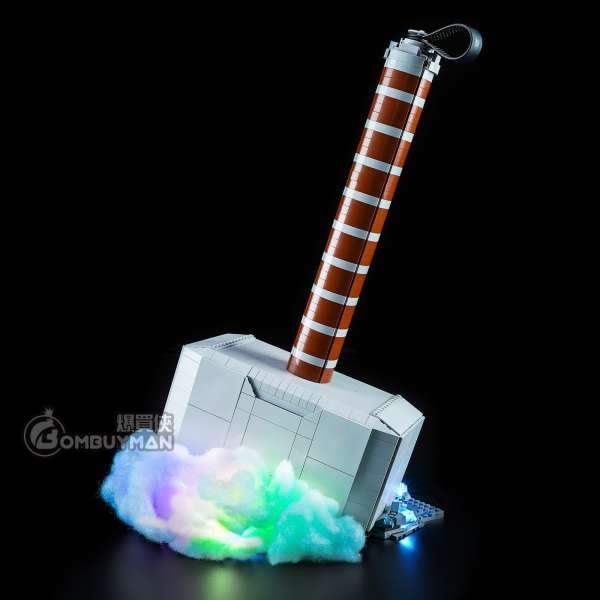 Briksmax Lego 76209 Thor's Hammer 雷神之槌 專用燈光組件 (不包含LEGO)
