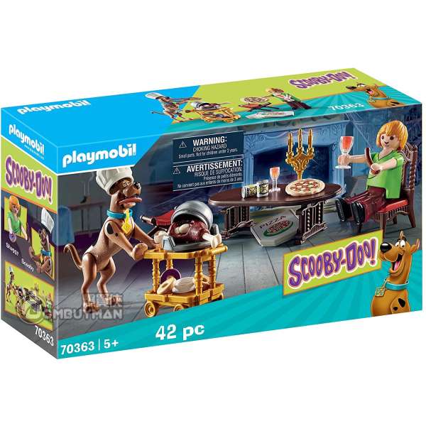 Playmobil 70363 SCOOBY-DOO! Dinner with Shaggy (SCOOBY-DOO!) 