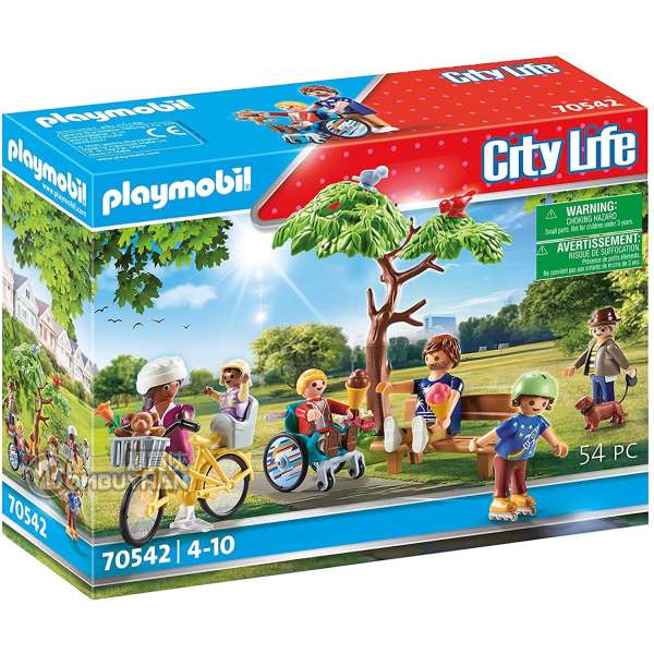 Playmobil 70542 City Life In the City Park Toyset (City Life)