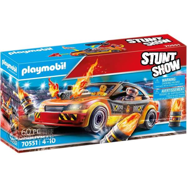 Playmobil 70551 Stunt Show Crash Car (Stunt Show)