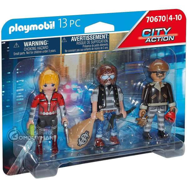 Playmobil 70670 Thief Figure Set (City Action)