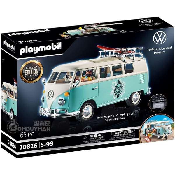 Playmobil 70826 Volkswagen T1 Camping Bus - Special Edition (Volkswagen)