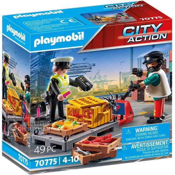 Playmobil 70775 Customs Check 海關檢查 (City Action)
