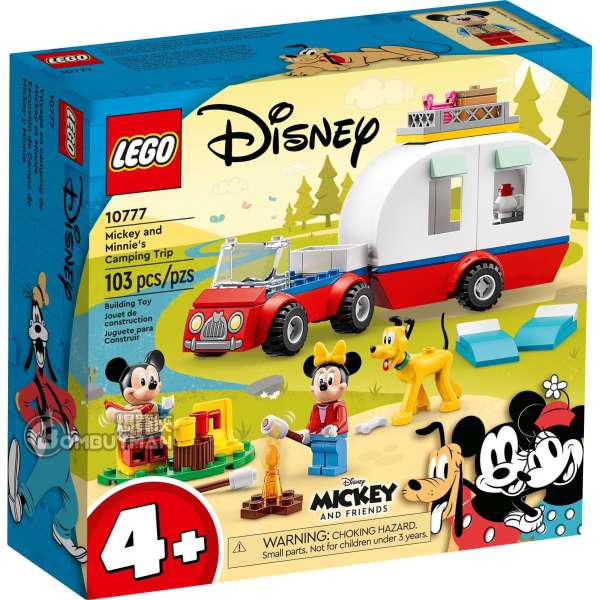LEGO 10777 Mickey Mouse and Minnie Mouse's Camping Trip (4+, Disney)