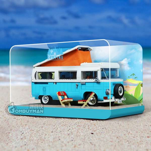 Light Your Bricks LEGO 10279 Volkswagen T2 Camper Van 福士露營車專用展示盒 (不包含LEGO)