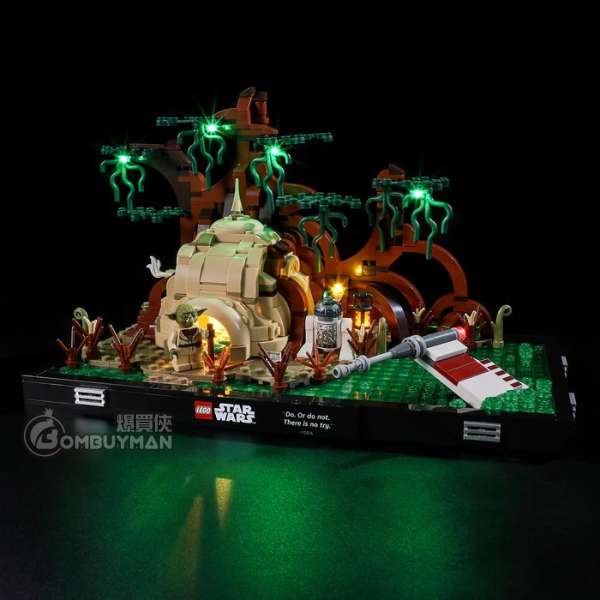Lightailing LEGO 75330 Dagobah™ Jedi™ Training Diorama (Star Wars™) Light Set (LEGO not included)