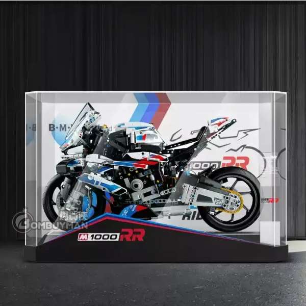 Light Your Bricks LEGO 42130 BMW M 1000 RR 專用展示盒 (不包含LEGO)