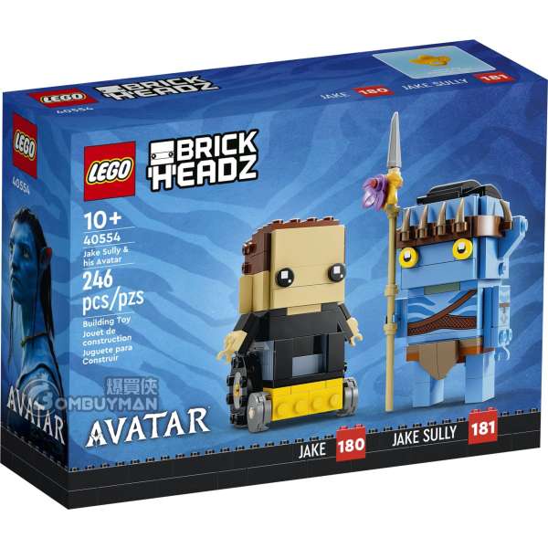 LEGO 40554 Jake Sully & his Avatar (Brickheadz, Avatar)