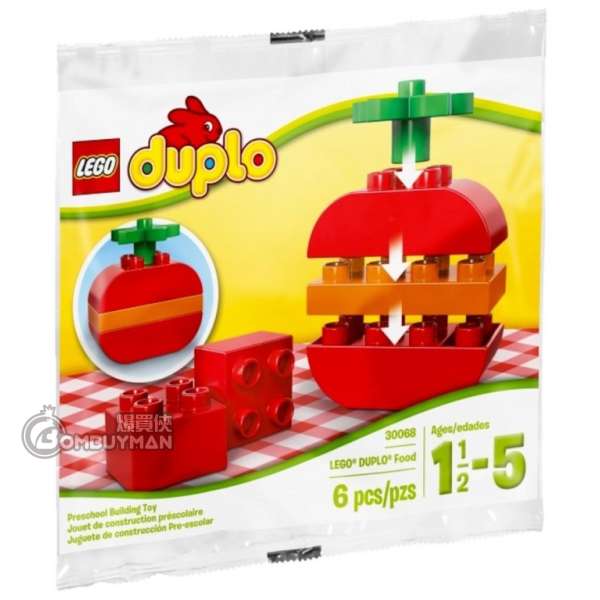 LEGO 30068 Apple Polybag (DUPLO)