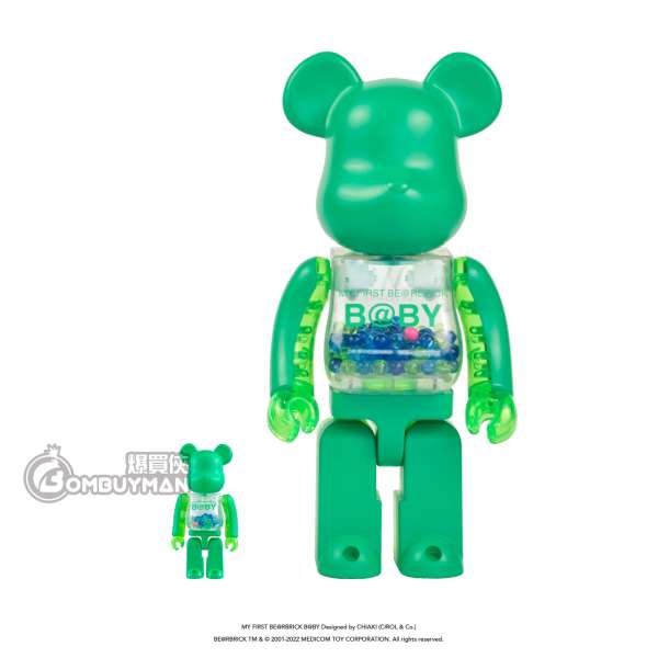 BE@RBRICK WF Fashion X MY FIRST BE@RBRICK B@BY 100%&400%