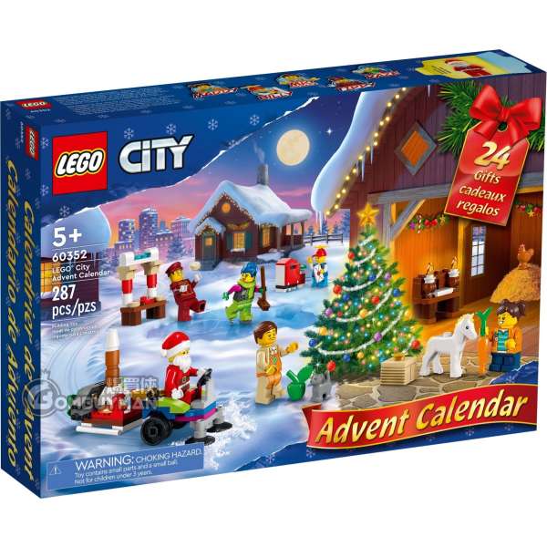 LEGO 60352 City Advent Calendar 聖誕倒數日曆 2022 (City)