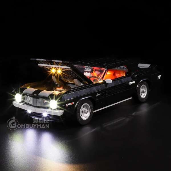 Lightailing LEGO 10304 Chevrolet Camaro Z28 (Icons)  專用燈光組件 (不包含LEGO)
