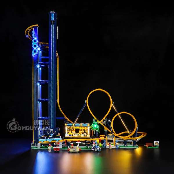Lightailing LEGO 10303 Loop Coaster (Icons) Light Set (LEGO not included)