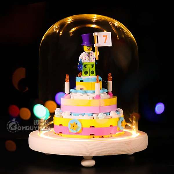 Light Your Bricks LEGO 40382 Birthday Set 生日套裝 (Miscellaneous) 專用展示盒 (不包含LEGO)