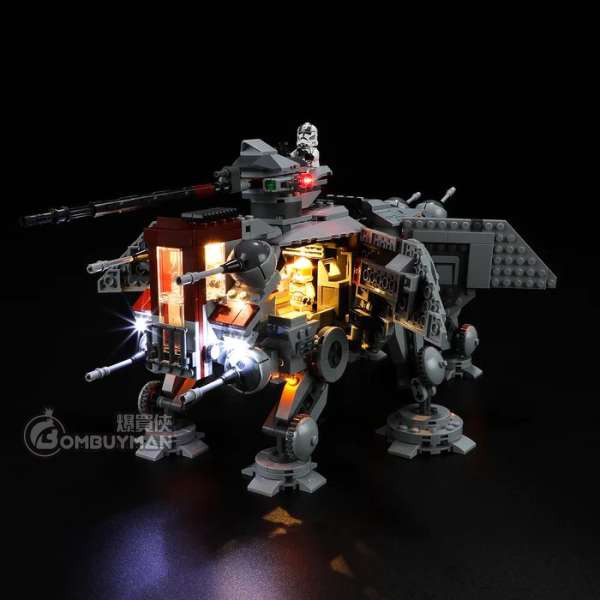 Lightailing LEGO 75337 AT-TE™ Walker (Star Wars™ 星球大戰) 專用燈光組件 (不包含LEGO)
