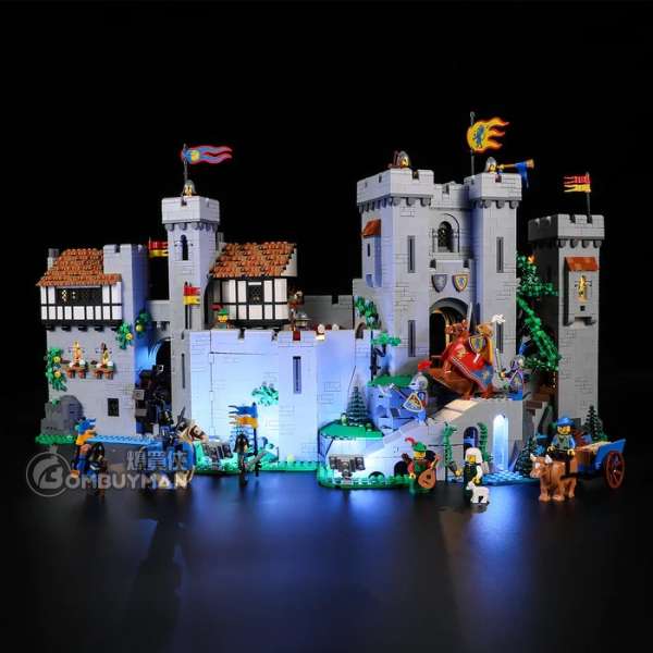 Lightailing LEGO 10305 Lion Knights' Castle 獅騎士的城堡 (Icons) 專用燈光組件 (不包含LEGO)
