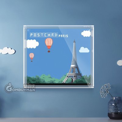 Light Your Bricks LEGO 40568 Paris Postcard 巴黎明信片 (Creator) 專用展示盒 (不包含LEGO)