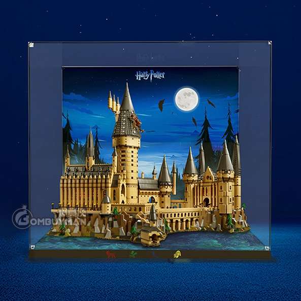Light Your Bricks LEGO 71043 霍格華茲魔法與巫術學院拼搭款展示盒 (須自行組裝 不包含LEGO)