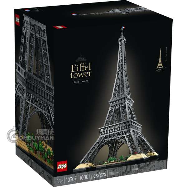 LEGO 10307 Eiffel Tower 艾菲爾鐵塔 (Icons)
