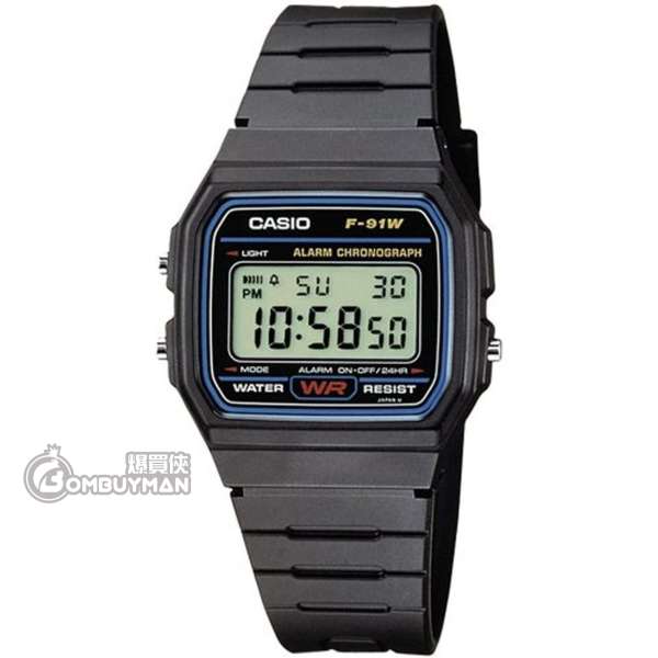 CASIO Youth #F-91W-1