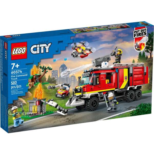 LEGO 60374 Fire Command Truck 消防指揮車 (City)