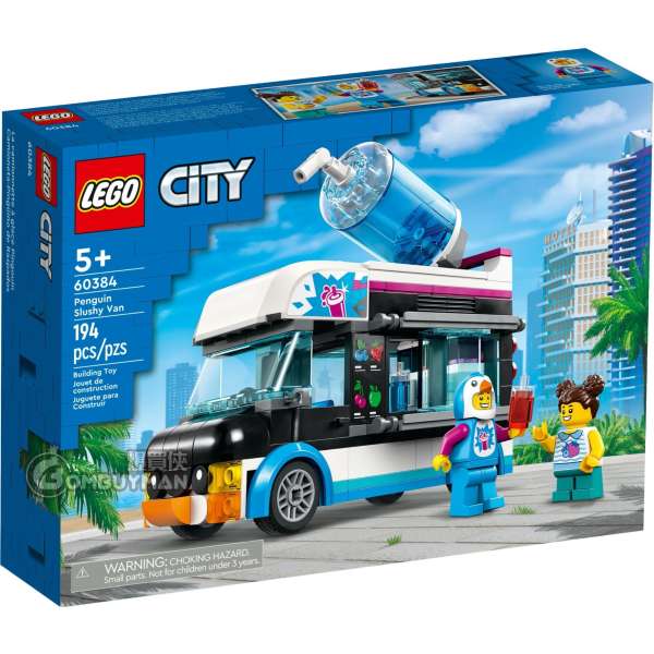 LEGO 60384 Penguin Slushy Van 企鵝沙冰車 (City)