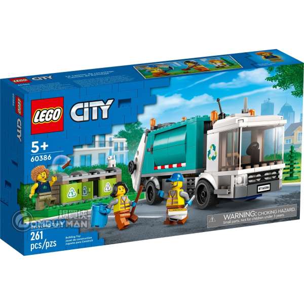 LEGO 60386 Recycling Truck 環保回收車 (City)