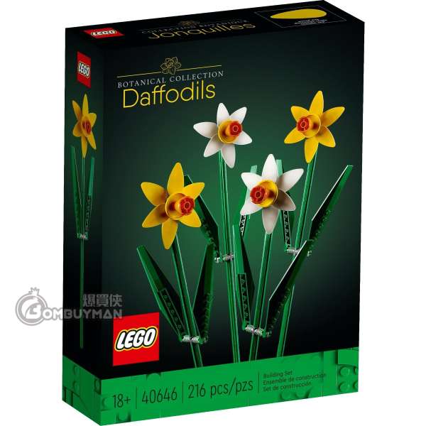 LEGO 40646 Daffodils 水仙 (Icons)