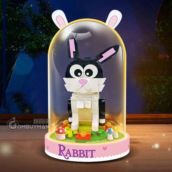 Light Your Bricks LEGO 40575 Year of the Rabbit 賀年兔套裝 專用展示盒 (不包含LEGO)