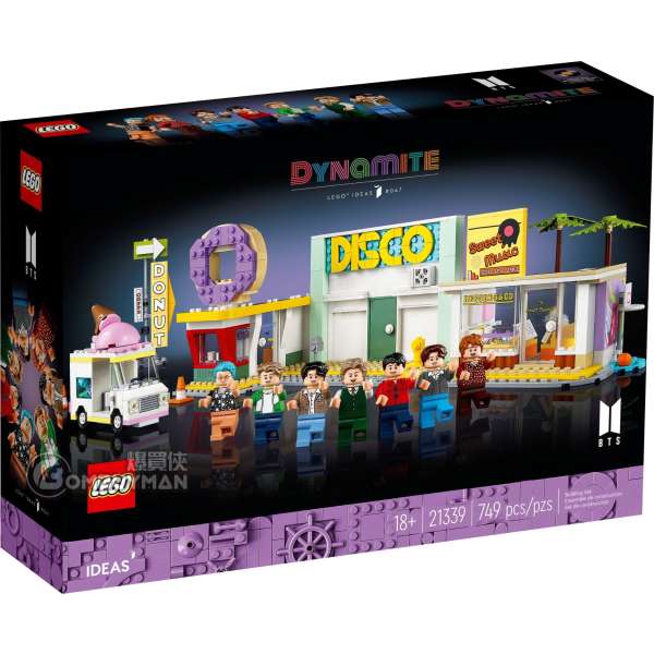 LEGO 21339 BTS Dynamite 防彈少年團 (Ideas)