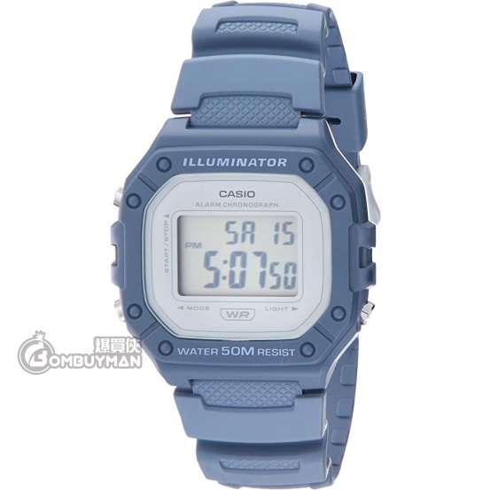CASIO Illuminator #W-218HC-2A