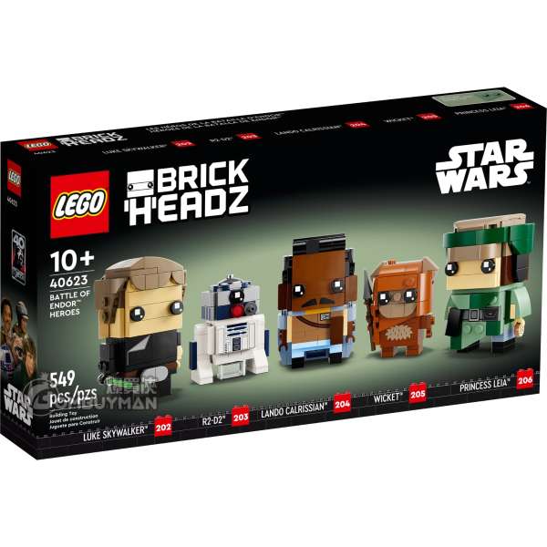 LEGO 40623 Battle of Endor™ Heroes 恩多戰役英雄 (Brickheadz, Star Wars™星球大戰)