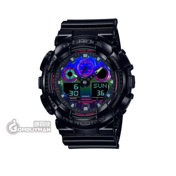 CASIO G-Shock #GA-100RGB-1A