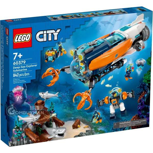 LEGO 60379 Deep-Sea Explorer Submarine (City)
