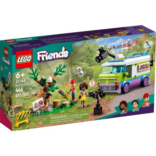 LEGO 41749 Newsroom Van 新聞演播車 (Friends)