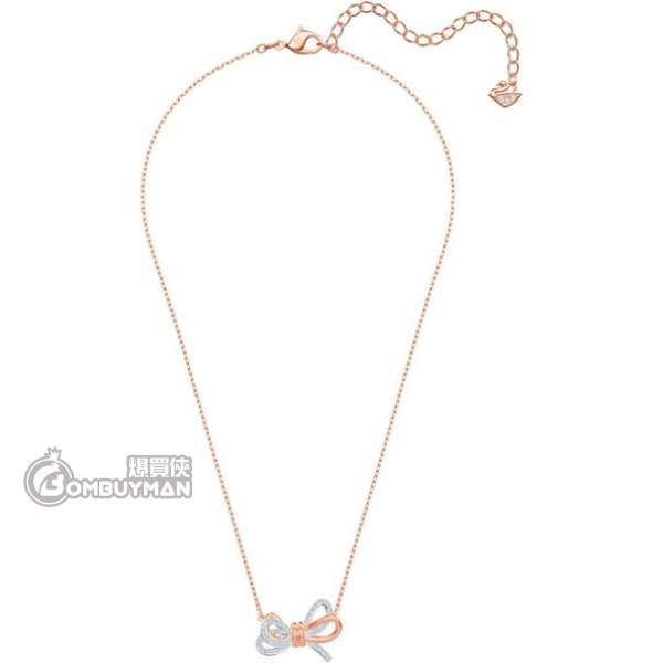 SWAROVSKI Lifelong Bow 鏈墜 蝴蝶結, 白色, 多種金屬潤飾-swarovski-5440636