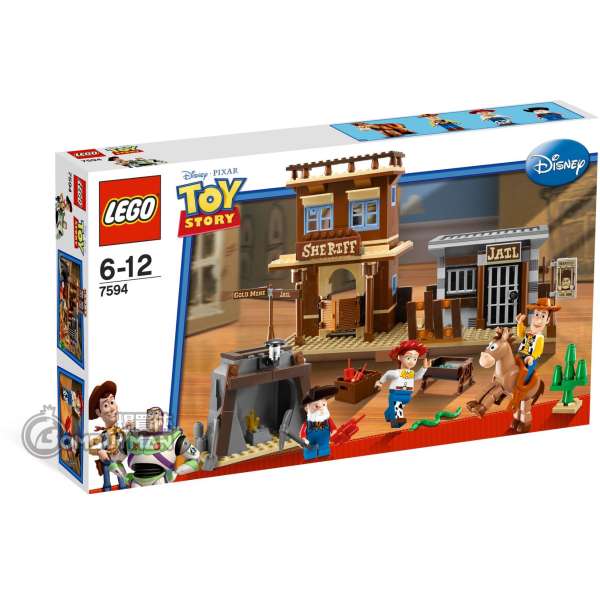LEGO 7594 Woody's Roundup! (Toy Story,Disney and Pixar)